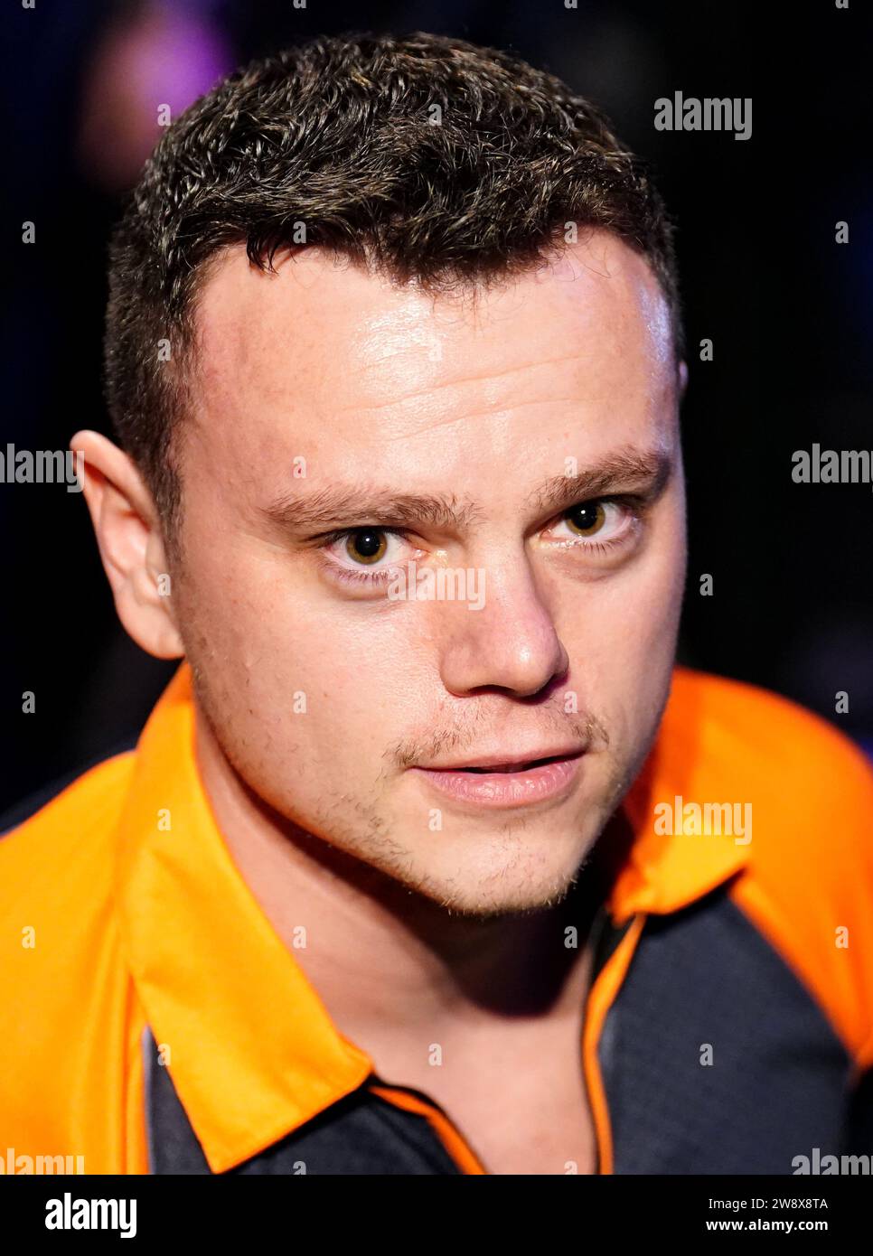 Jeffrey de Graaf walks out to play Jose de Sousa (not pictured) on day