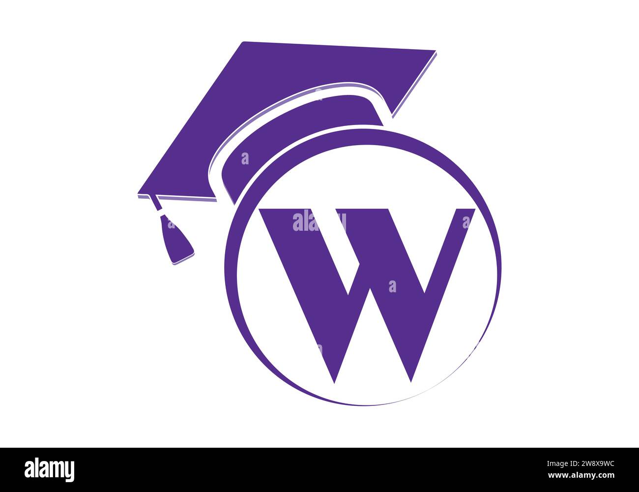 W study logo hi-res stock photography and images - Alamy