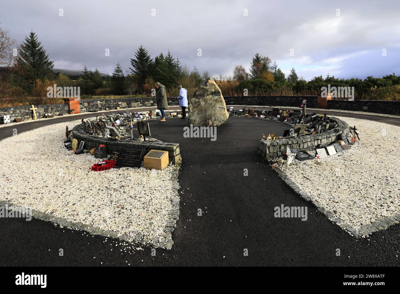 The Commando Memorial at Spean Bridge, near Fort William, Scottish Highlands, Scotland, UK Stock Photo