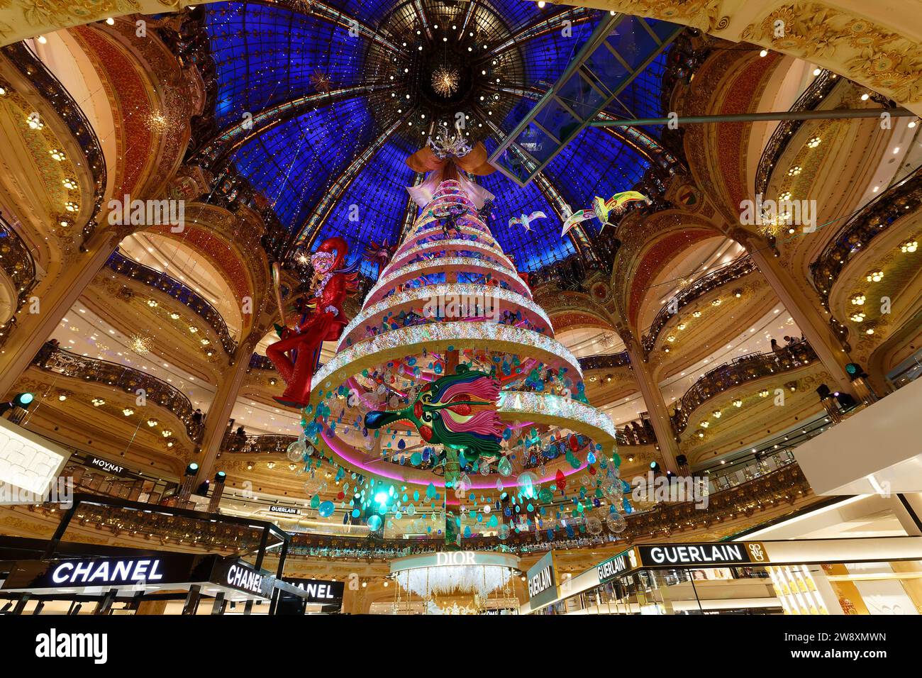 Boulevard haussmann christmas