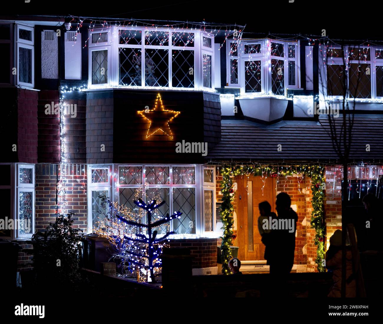 Lower Morden, Surrey, London, UK. 22nd Dec, 2023. Many residents of