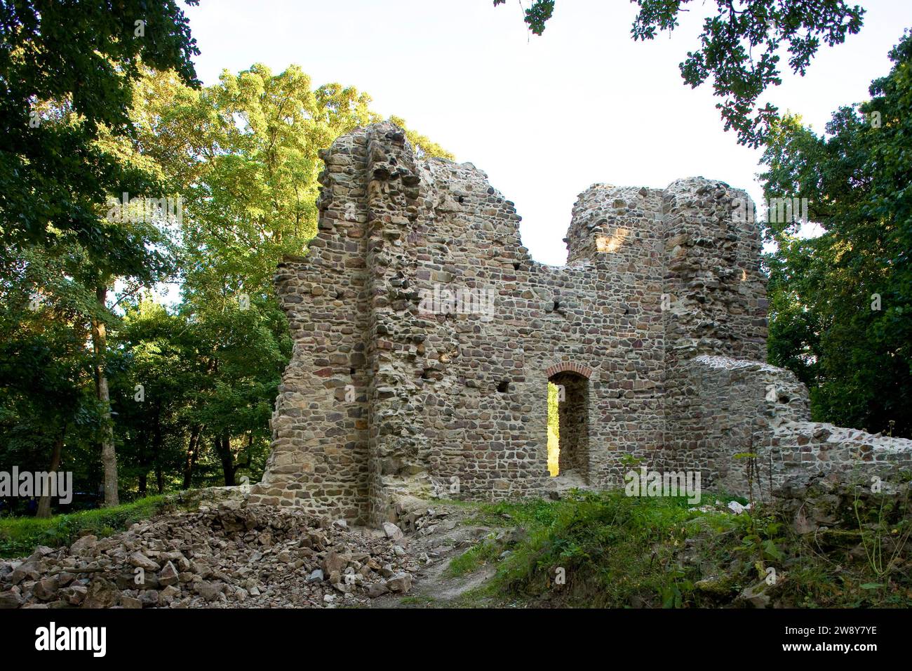 The Deserted Osterland Castle Near Oschatz Was Probably A Late the-deserted-osterland-castle-near-oschatz-was-probably-a-late