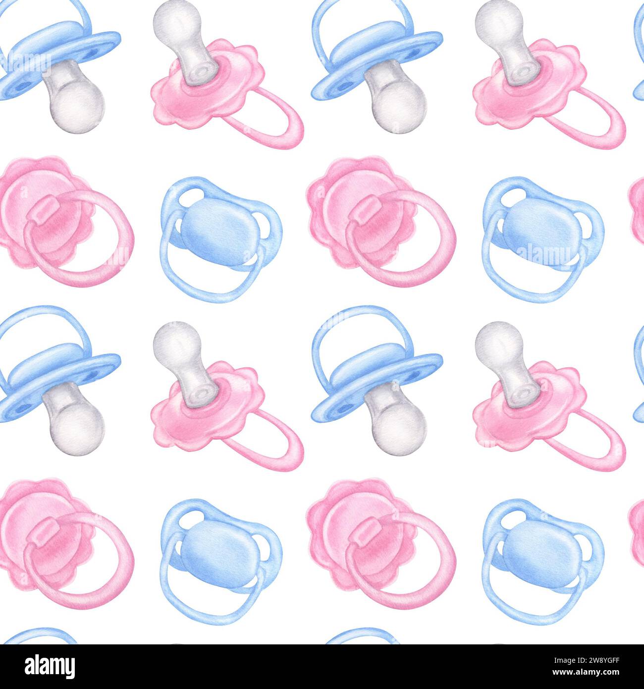 Blue pacifier clipart hi-res stock photography and images - Alamy