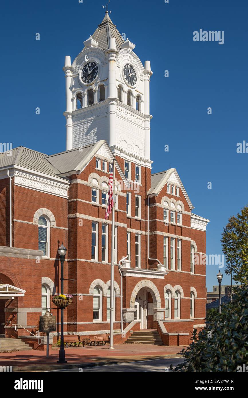 Henry County Courthouse on McDonough Square in downtown McDonough ...