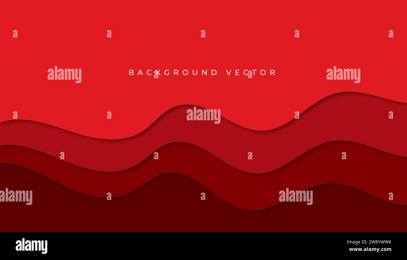 wavy flat background vector illustration. background vector illustration. modern background vector eps10 Stock Vector