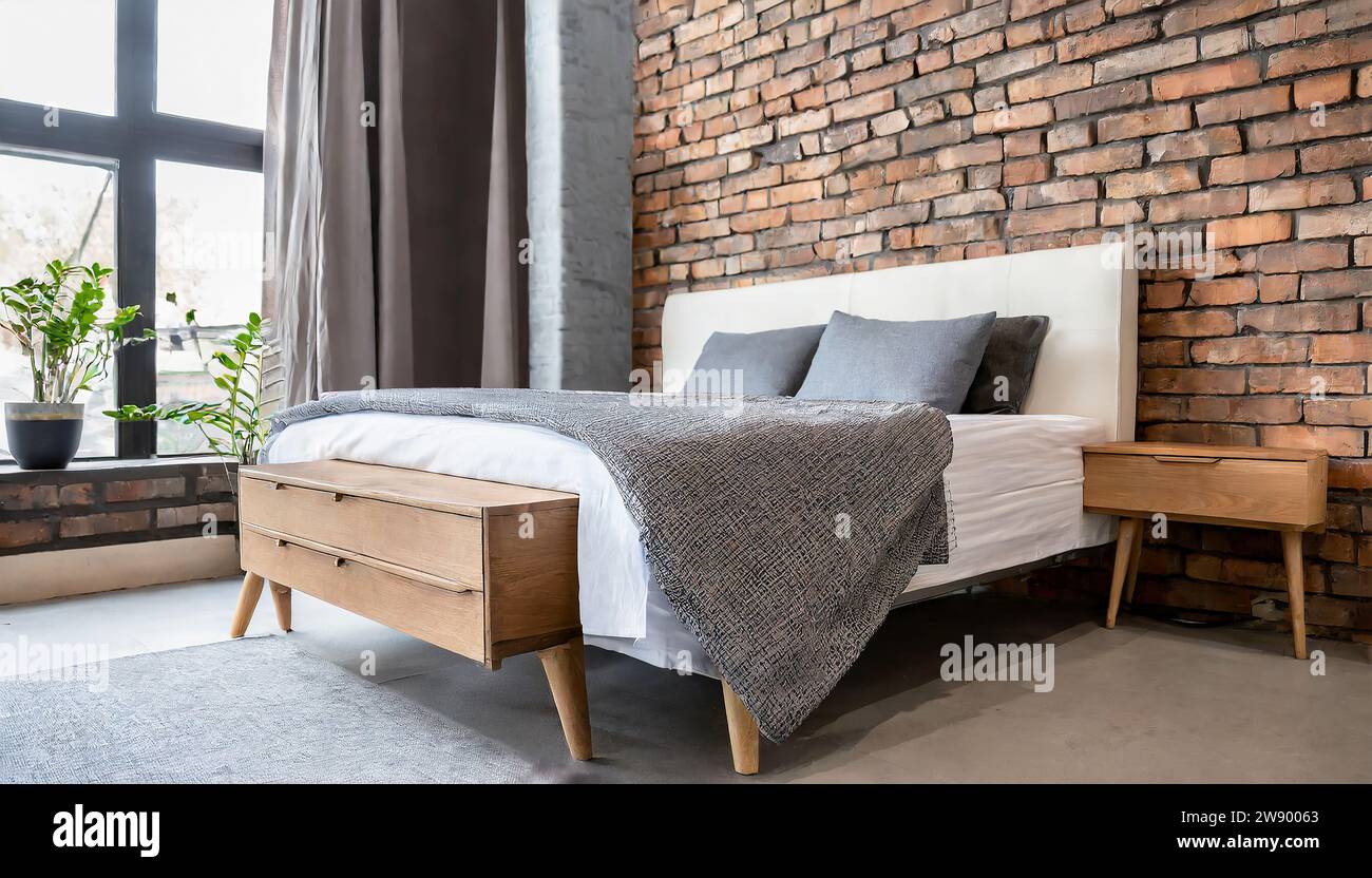Modern natural stone house eco hi-res stock photography and images - Alamy