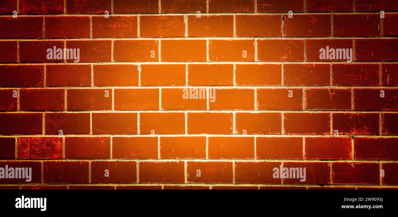 The Old Red Brick wall background or texture Stock Photo - Alamy