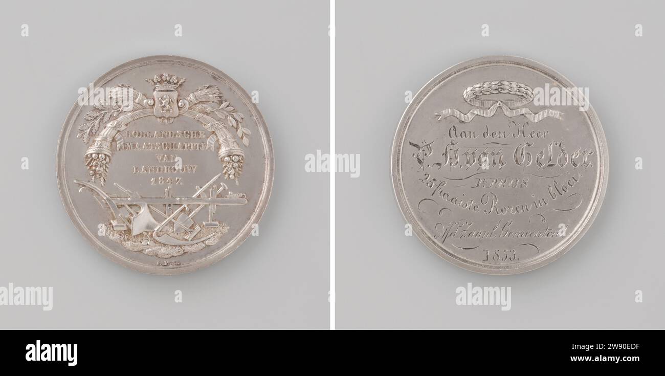 Department of Zaanland municipalities of the Hollandsche Maatschappij ...