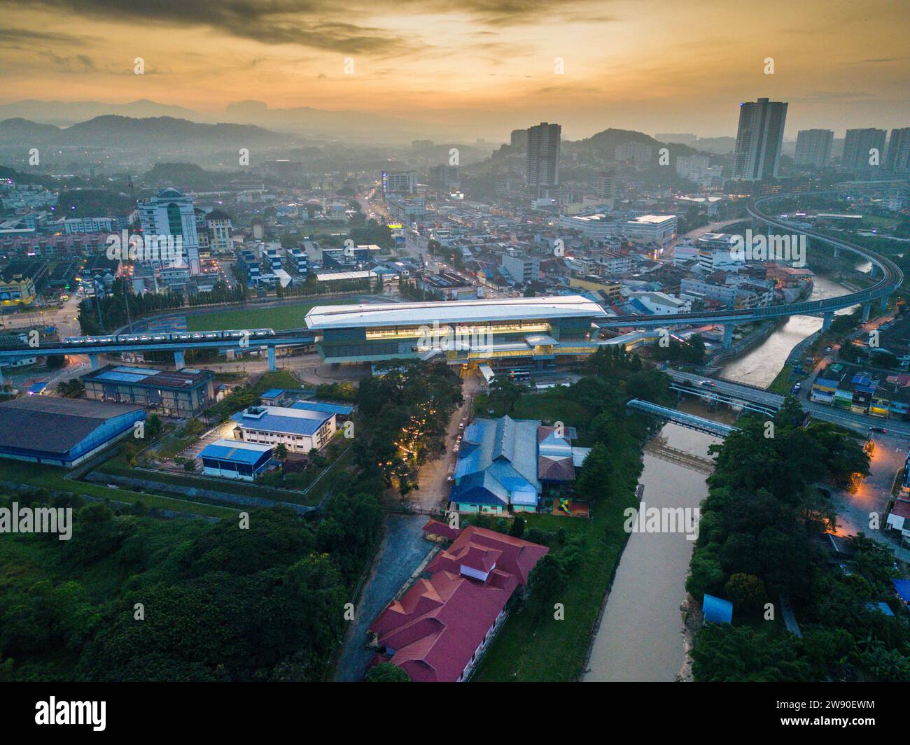 City of Kajang, Selangor Stock Photo