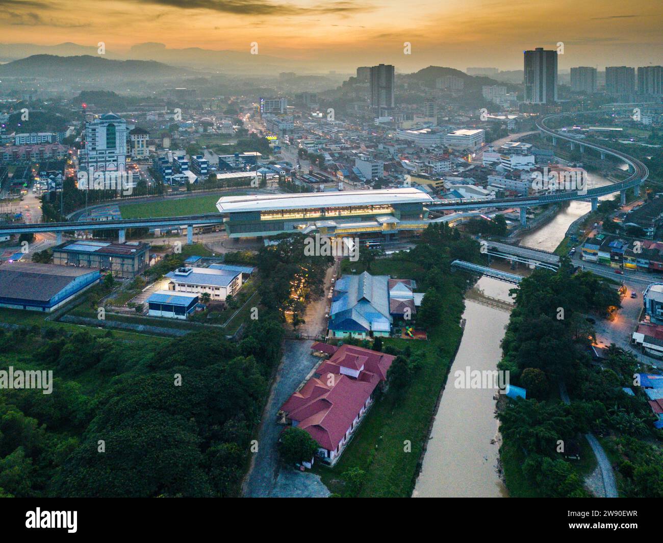 City of Kajang, Selangor Stock Photo