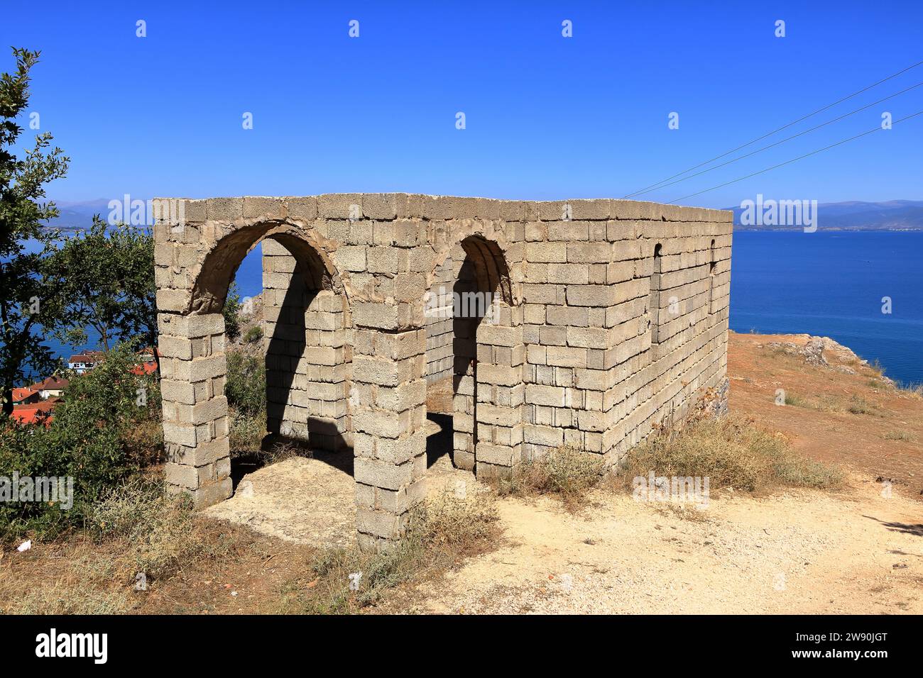 Lin albania mosaics hi-res stock photography and images - Alamy