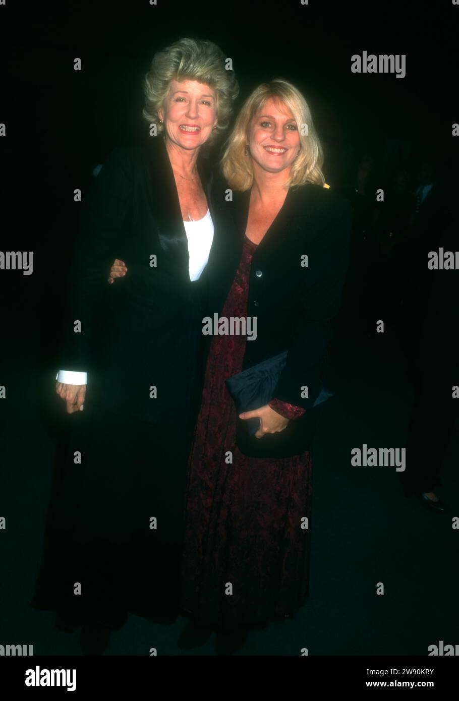 Los Angeles, California, USA 1st October 1996 Georgia Holt and Georganne LaPiere attend HBOÕs If These Walls Could Talk Premiere at DirectorÕs Guild of America on October 1, 1996 in Los Angeles, California, USA. Photo by Barry King/Alamy Stock Photo Stock Photo