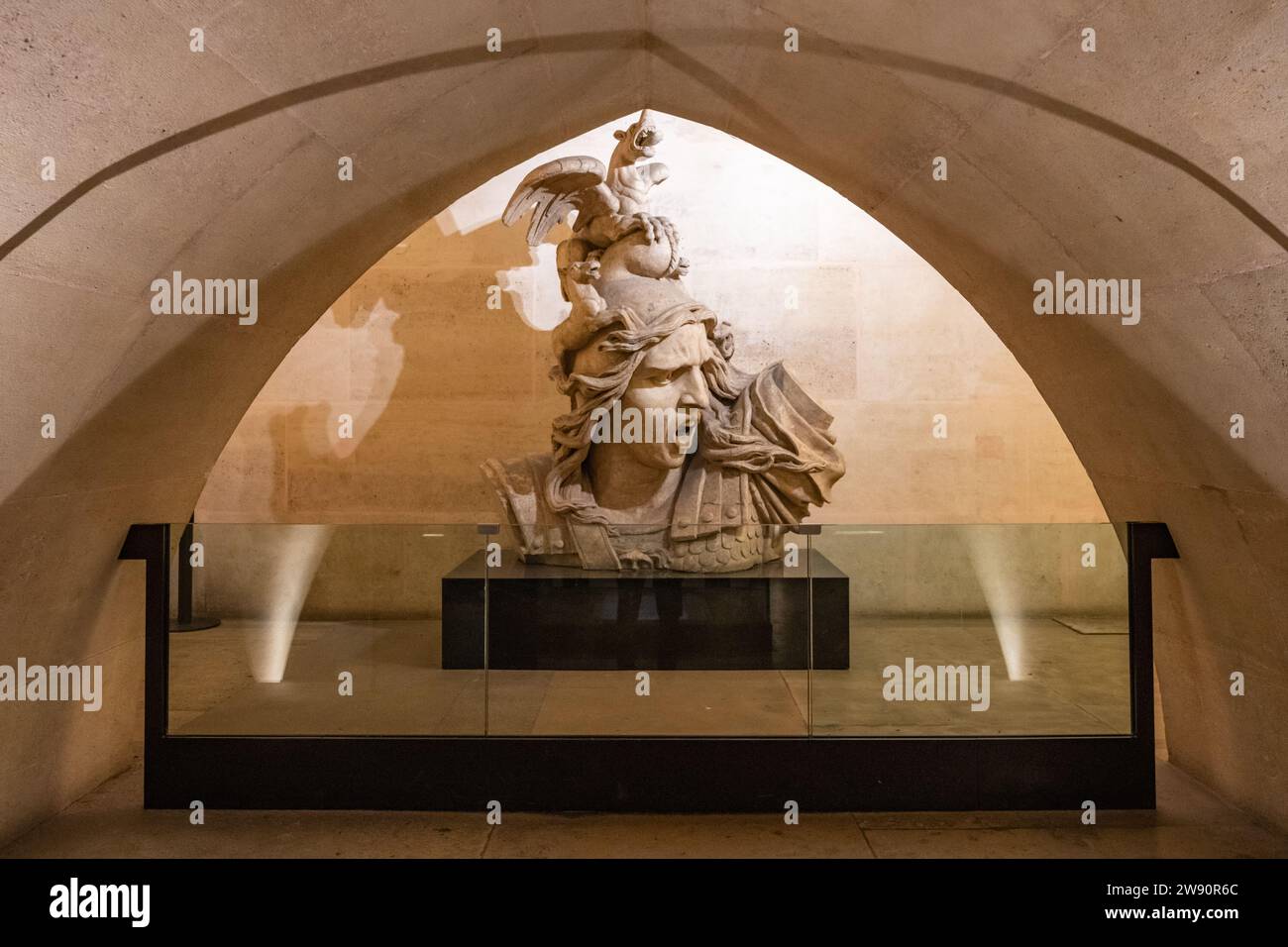 Statue Of Marianne Inside The Arc De Triomphe The Icon Of Marianne Emerged During The French 