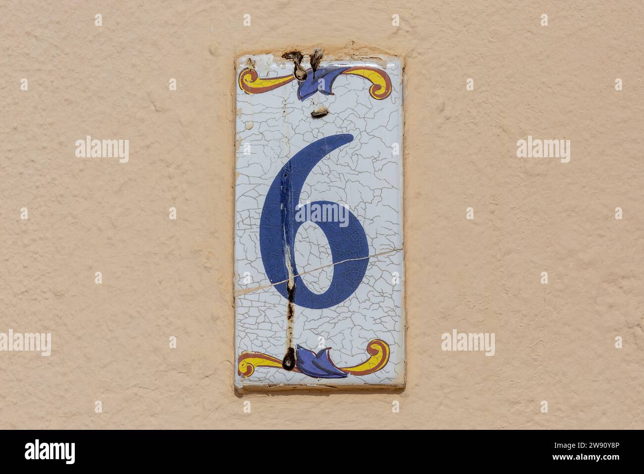 House number 6 hi-res stock photography and images - Alamy