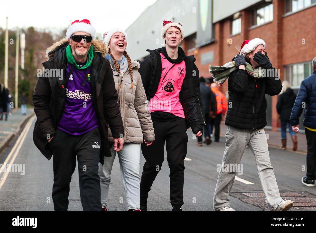 Fans arrive prior to kick off during the Sky Bet Championship match at ...