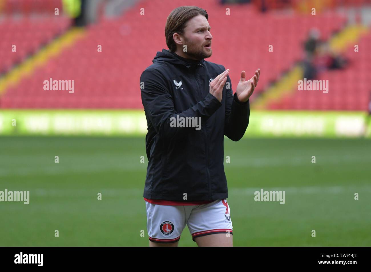 London, England. 23rd Dec 2023. Alfie May of Charlton Athletic before