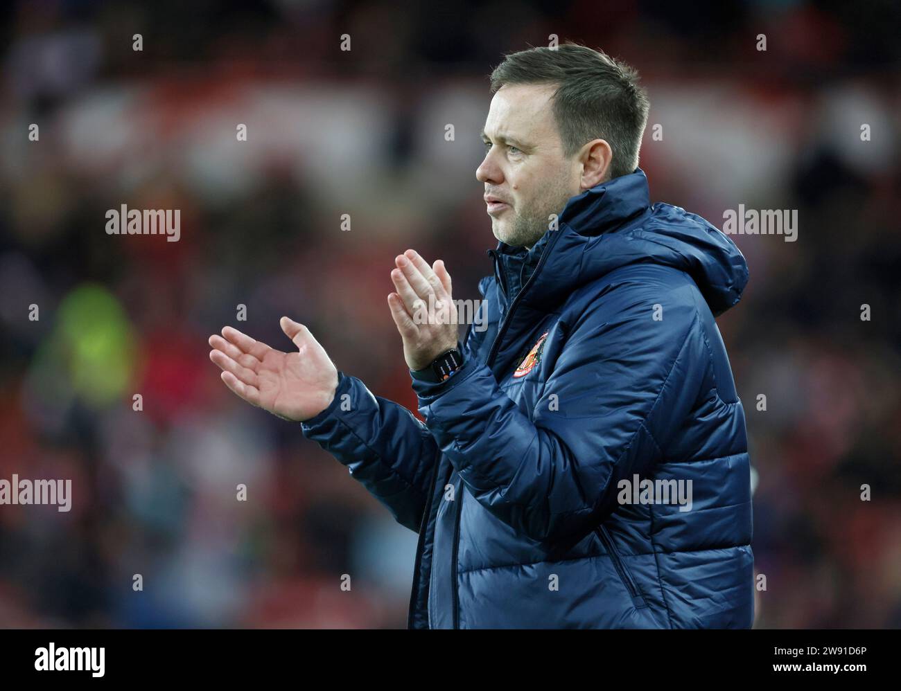 Sunderland Manager Michael Beale During The Sky Bet Championship Match ...