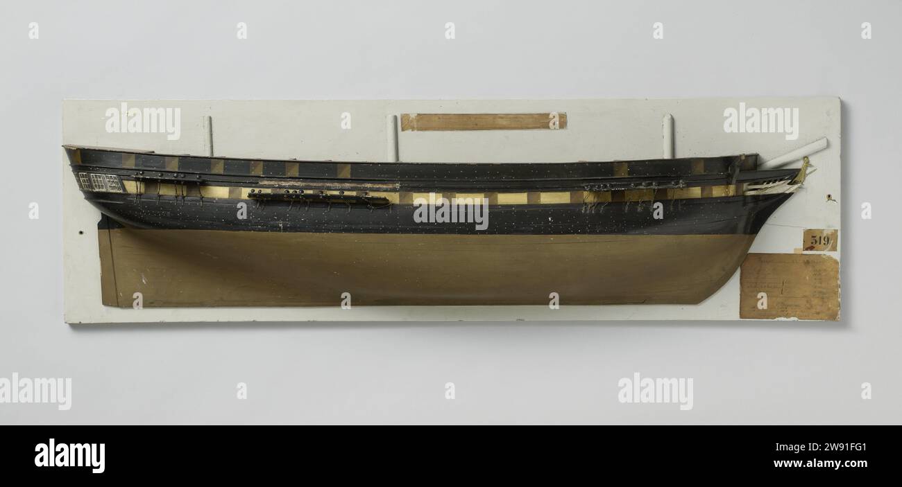 44-gun Frigate Full Rigged Ship avec 3 Masts 6029 pièces pour les 18