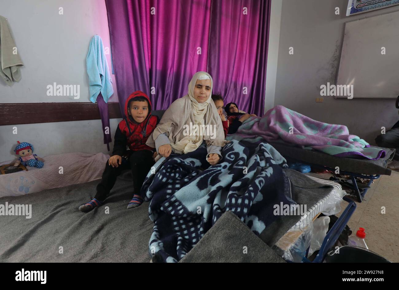 Palestinian teacher Rahma Abu Safi, 30, is receiving treatment in a