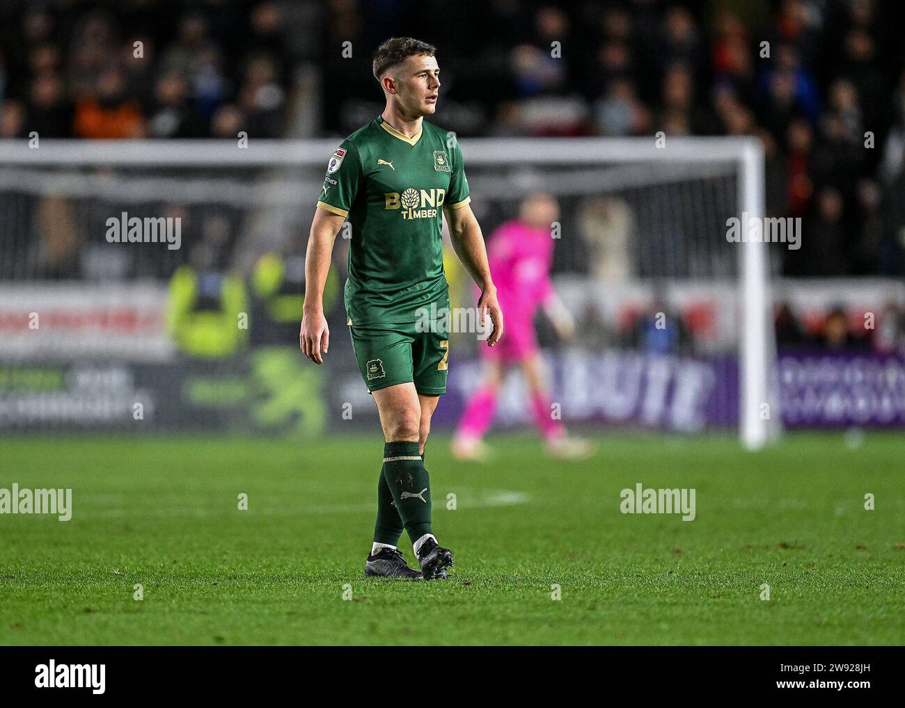 Adam Randell 20 of Plymouth Argyle during the Sky Bet Championship