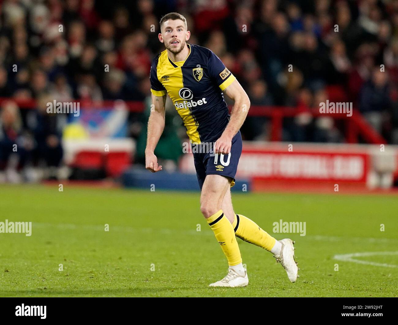 Nottingham, UK. 23rd Dec, 2023. Ryan Christie of Bournemouth during the ...