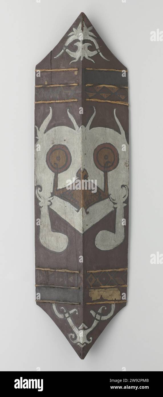 Recttangular Shield Acehnese Shield, anonymous, before 1877 shield Rectangular shield on ...