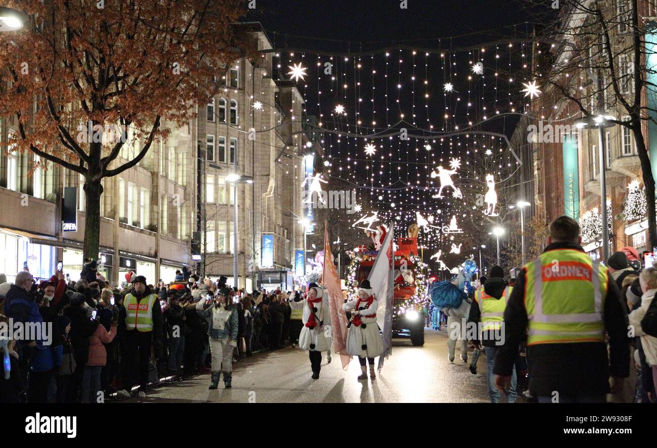 Hamburgs Weihnachtswunderland Die Weihnachtsparade 2023 Ein Unvergessliches Spektakel