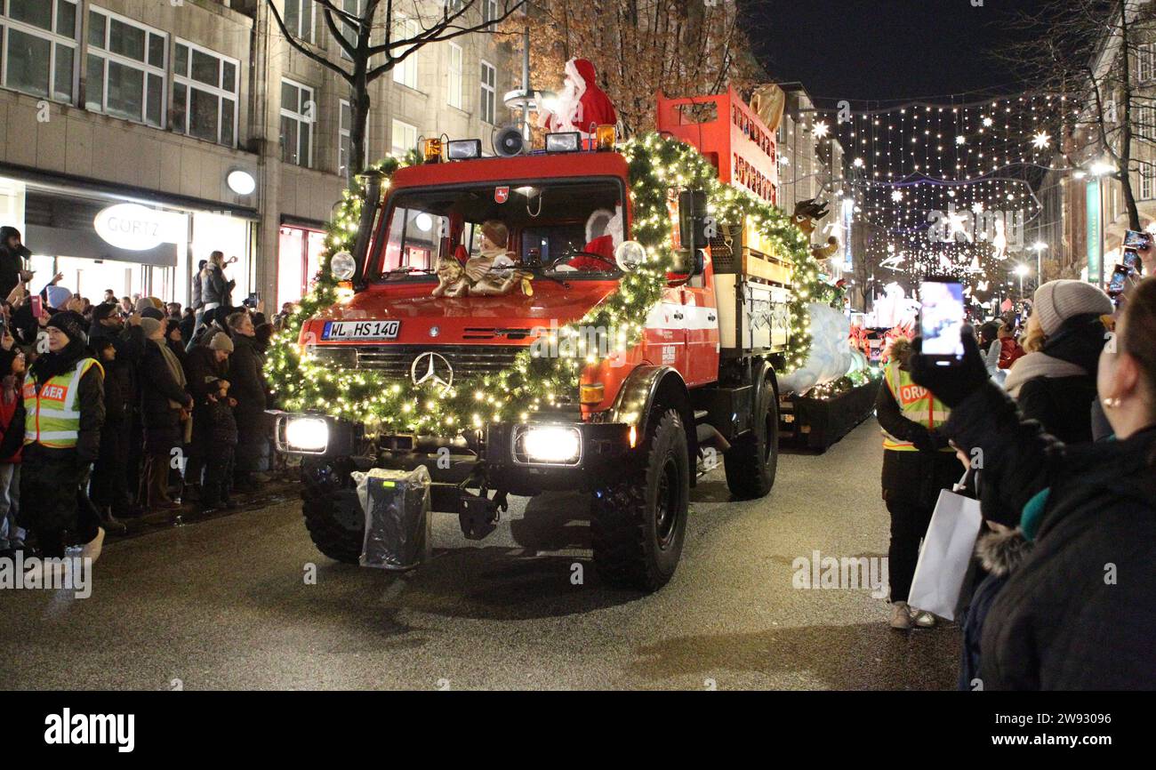 Hamburgs Weihnachtswunderland Die Weihnachtsparade 2023 Ein Unvergessliches Spektakel