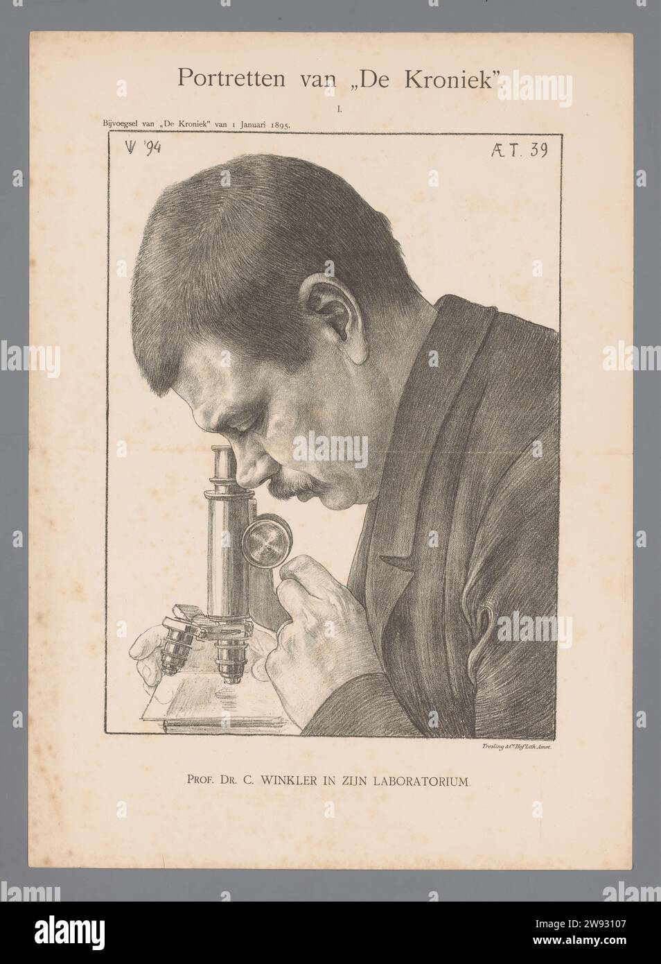 Prof dr c winkler hi-res stock photography and images - Alamy