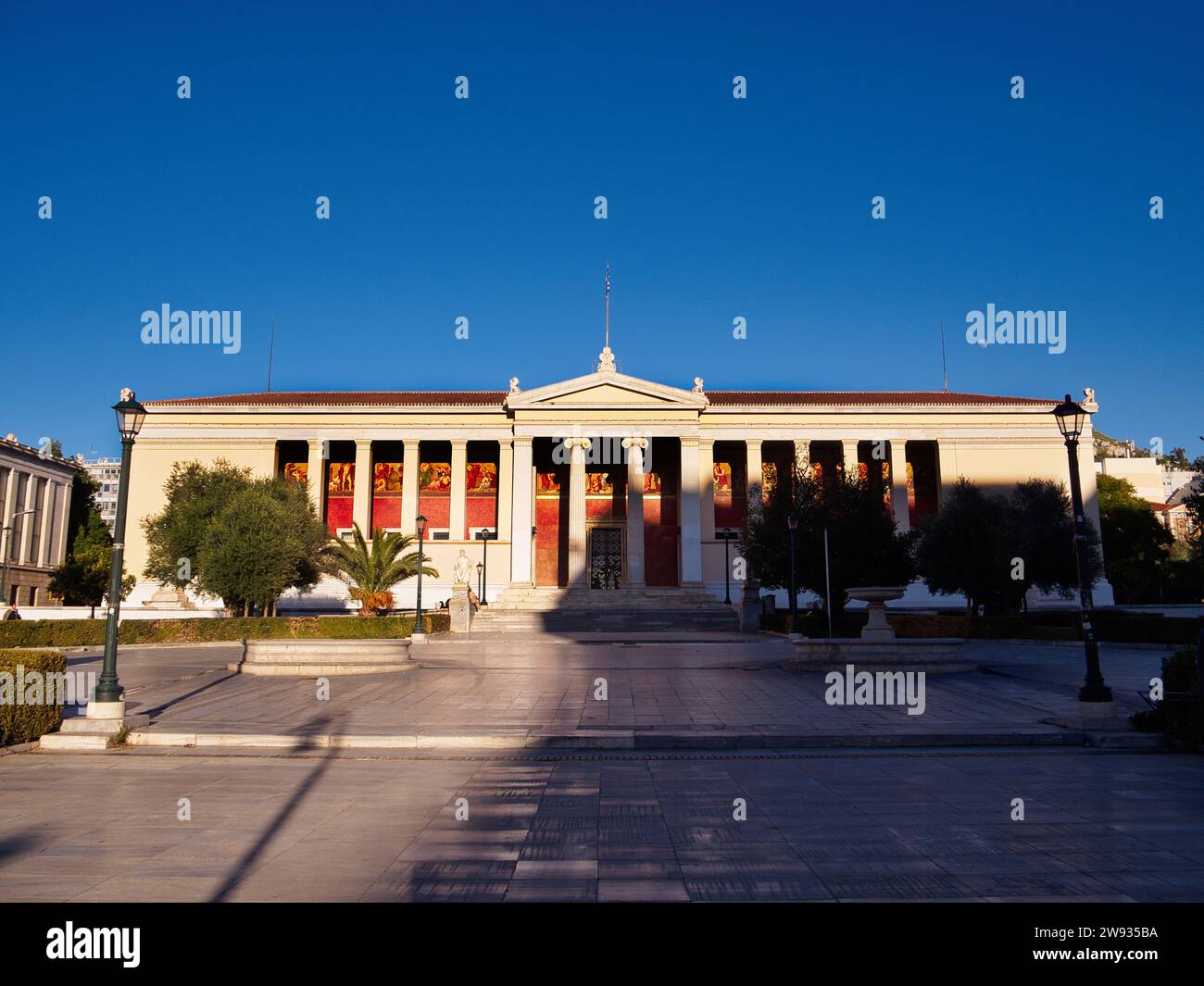 National and kapodistrian university of athens greece stock photo alamy