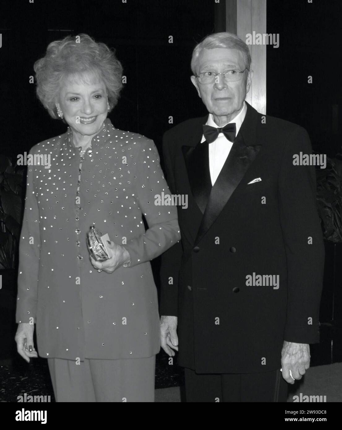 **FILE PHOTO** Selma Archerd Has Passed Away. Army Archerd and wife Selma Archerd attend the Kennedy Center Honors Trustees Dinner at the Department of State in Washington, DC on December 4, 2004. Photo Copyright: xHenryxMcGeex Stock Photo