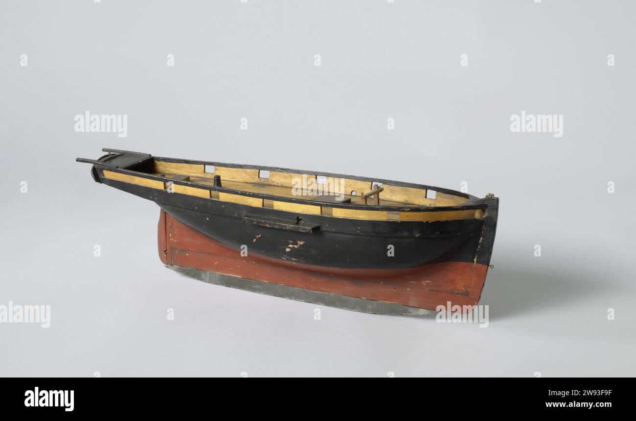 Model of a French Pilot Cutter, anonymous, c. 1810 c. 1870 ship model