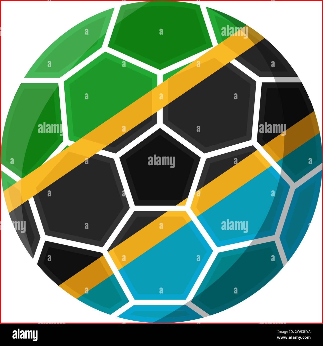 african nations cup south africa soccer ball Stock Vector Image & Art