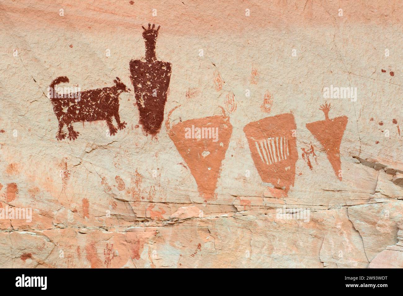 The Horseshoe Gallery along Horseshoe Canyon Trail, Canyonlands