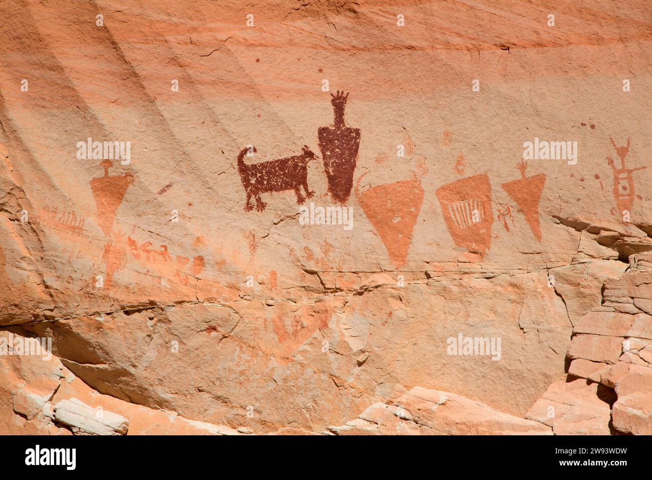 The Horseshoe Gallery along Horseshoe Canyon Trail, Canyonlands National ParkHorseshoe Canyon