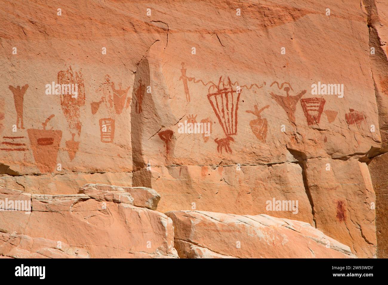 The Horseshoe Gallery along Horseshoe Canyon Trail, Canyonlands