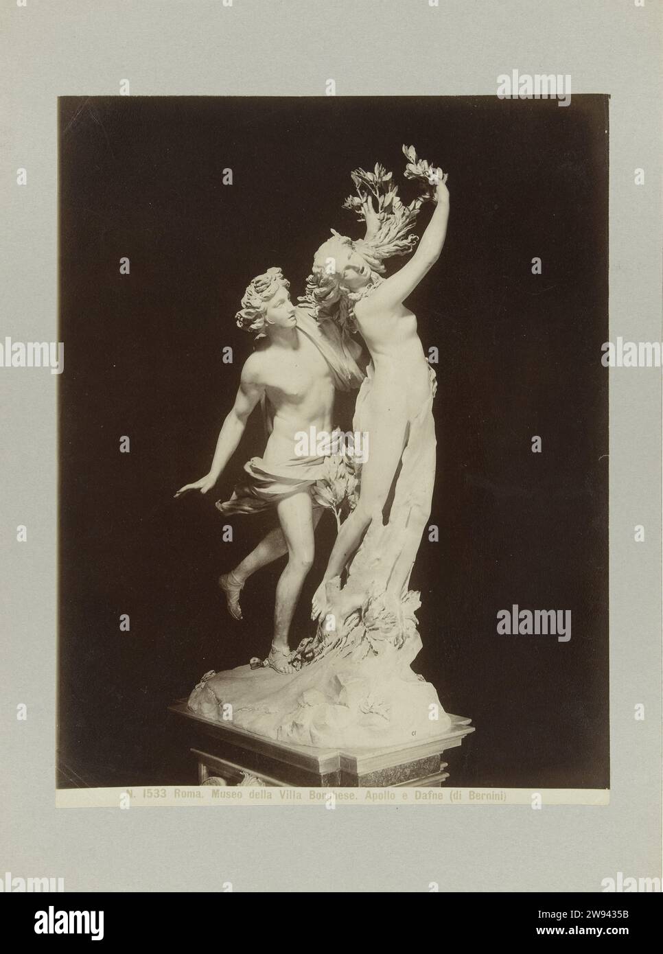 Sculpture from Apollo and Daphne, c. 1880 - c. 1904 photograph ...