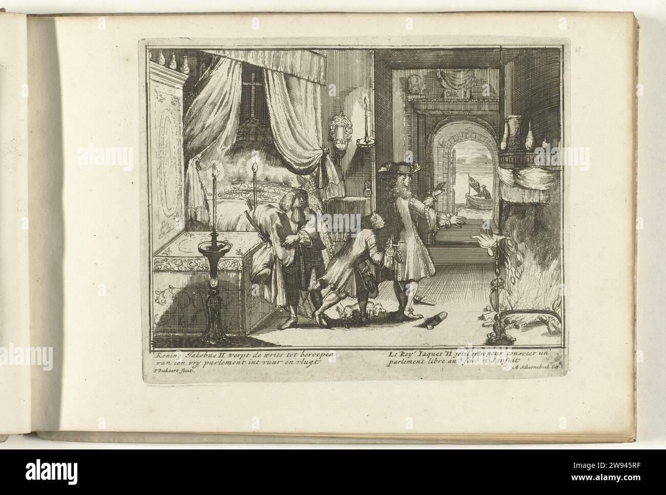 Jacobus Ii English parliament 1688 hi-res stock photography and images - Alamy