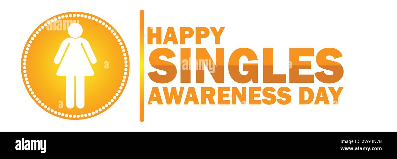 Happy Singles Awareness Day. Holiday concept. Template for background