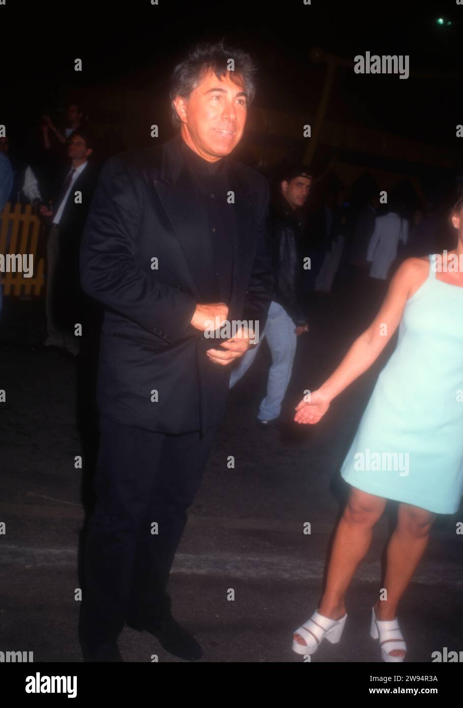 Santa Monica, California, USA 26th September 1996 Wynn Resorts CEO Steve Wynn attends Cirque Du Soleil ÔQuidamÕ Opening Night on September 26, 1996 at Santa Monica Beach in Santa Monica, California, USA. Photo by Barry King/Alamy Stock Photo Stock Photo