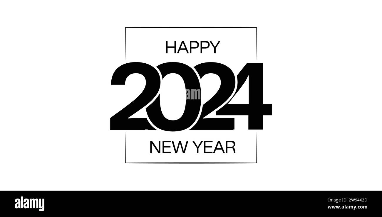 2024 new year Black and White Stock Photos & Images Alamy