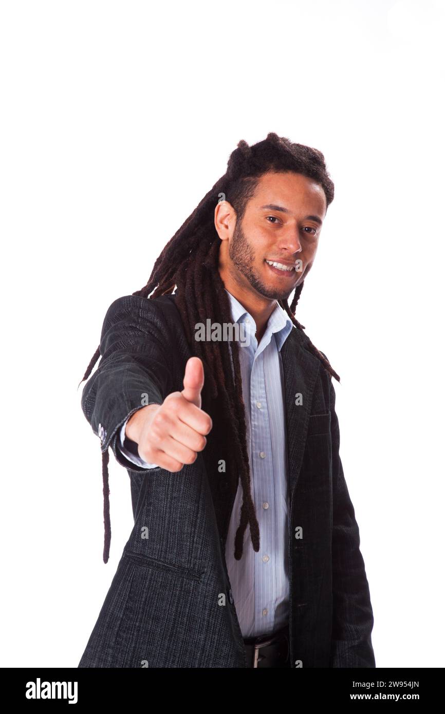 Rasta man with dreadlocks hi-res stock photography and images - Alamy