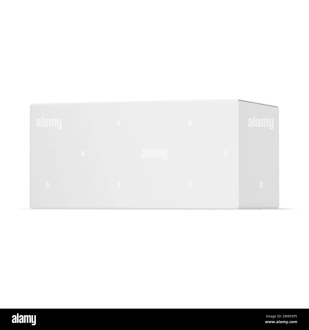 Paper Box Mockup Isolated on Background. 3D Rendering Stock Photo - Alamy