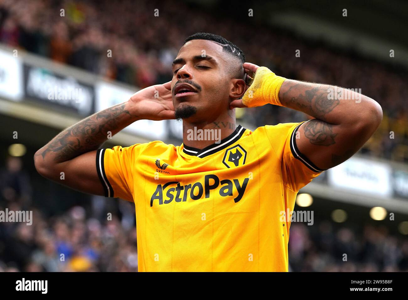 Wolverhampton Wanderers' Mario Lemina celebrates scoring their side's ...