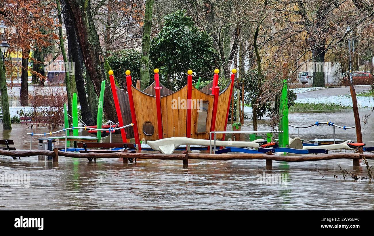 Hochwasser 24 12 2023 Chemnitz Wetter Hochwasser Durch Anhaltenden 