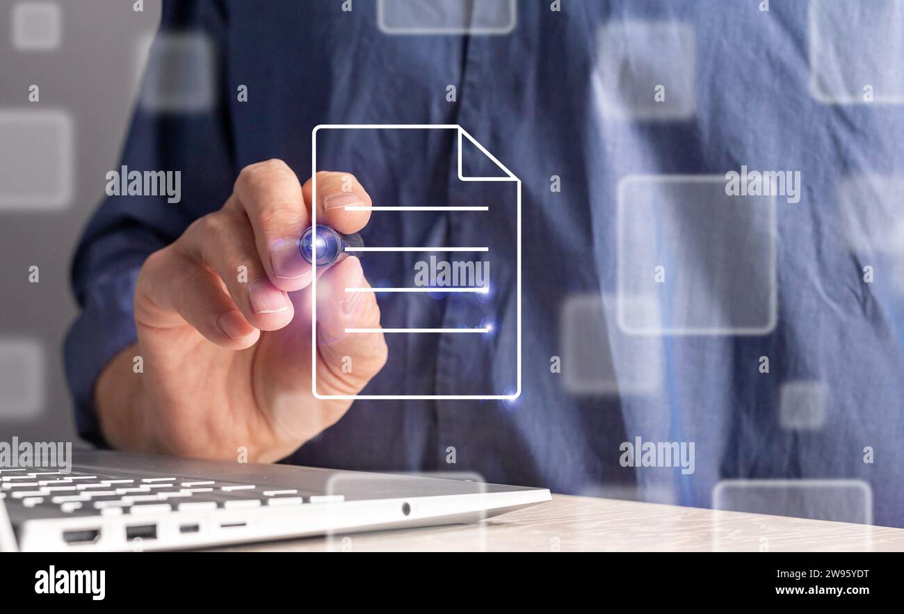 Computer Submit Electronic submission hi-res stock photography and images - Alamy