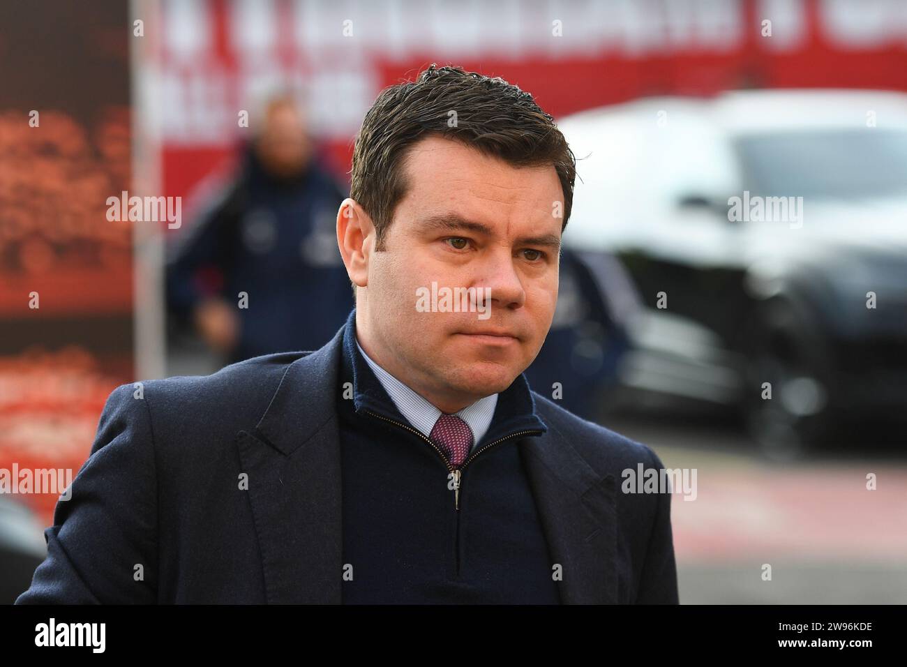 Ross Wilson, Nottingham Forest sporting director during the Premier League match between Nottingham Forest and Bournemouth at the City Ground, Nottingham on Saturday 23rd December 2023. (Photo: Jon Hobley | MI News) Credit: MI News & Sport /Alamy Live News Stock Photo