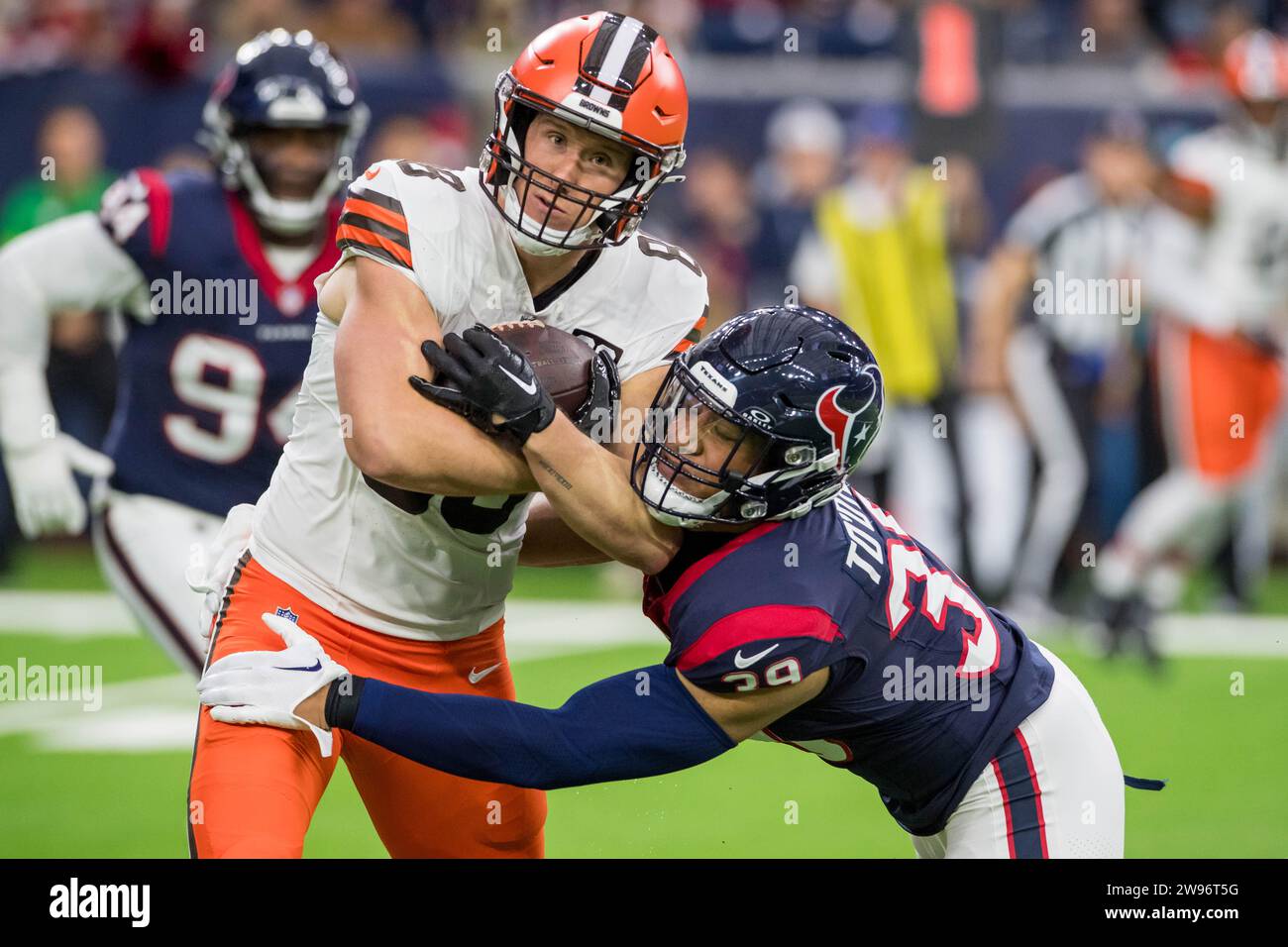 Houston, TX, USA. 24th Dec, 2023. Cleveland Browns Tight End Harrison ...