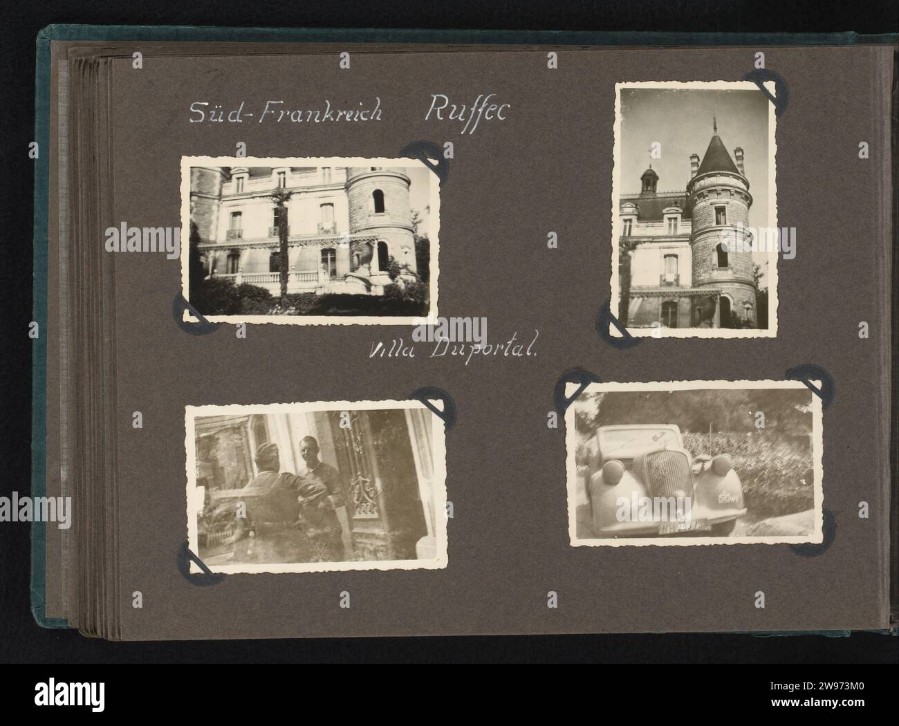 Ruffec, Anonymous, 1940 - 1945 photograph Album magazine with four ...