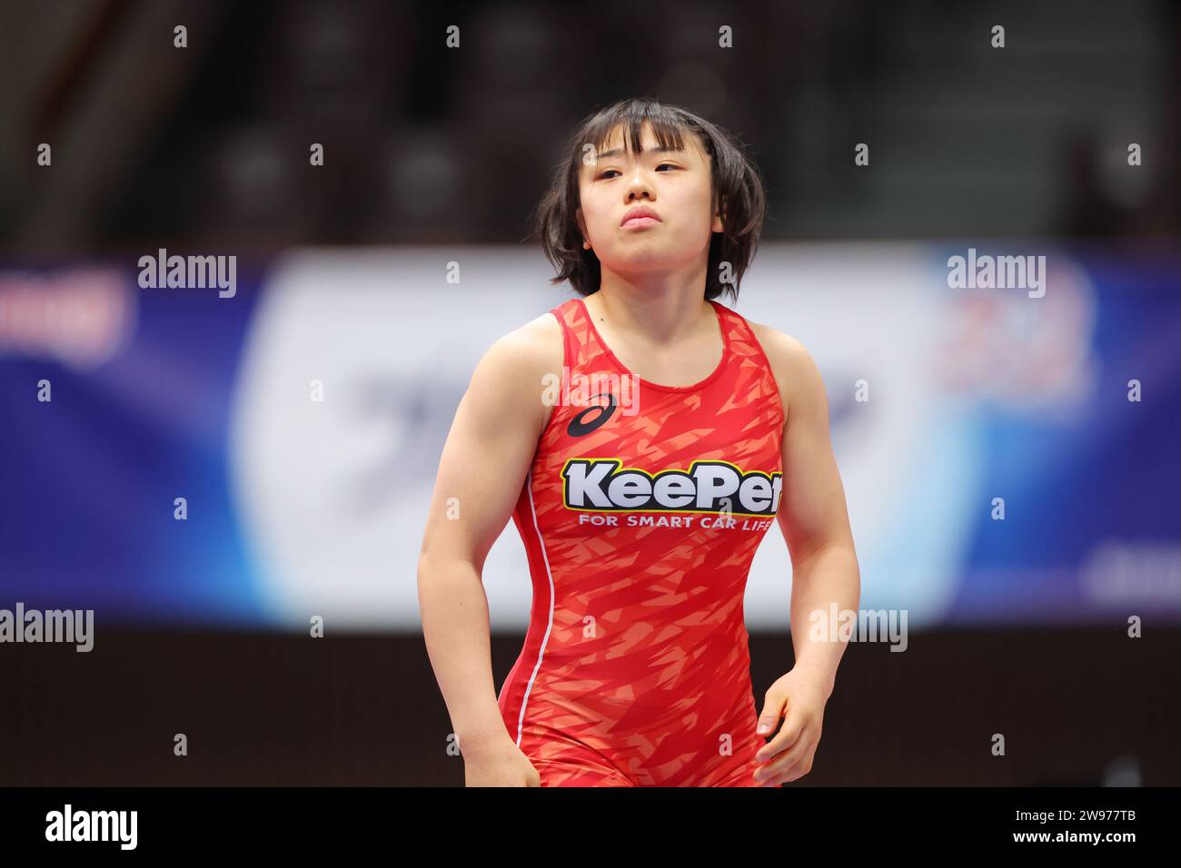 Yoyogi 2nd Gymnasium, Tokyo, Japan. 24th Dec, 2023. Remina Yoshimoto